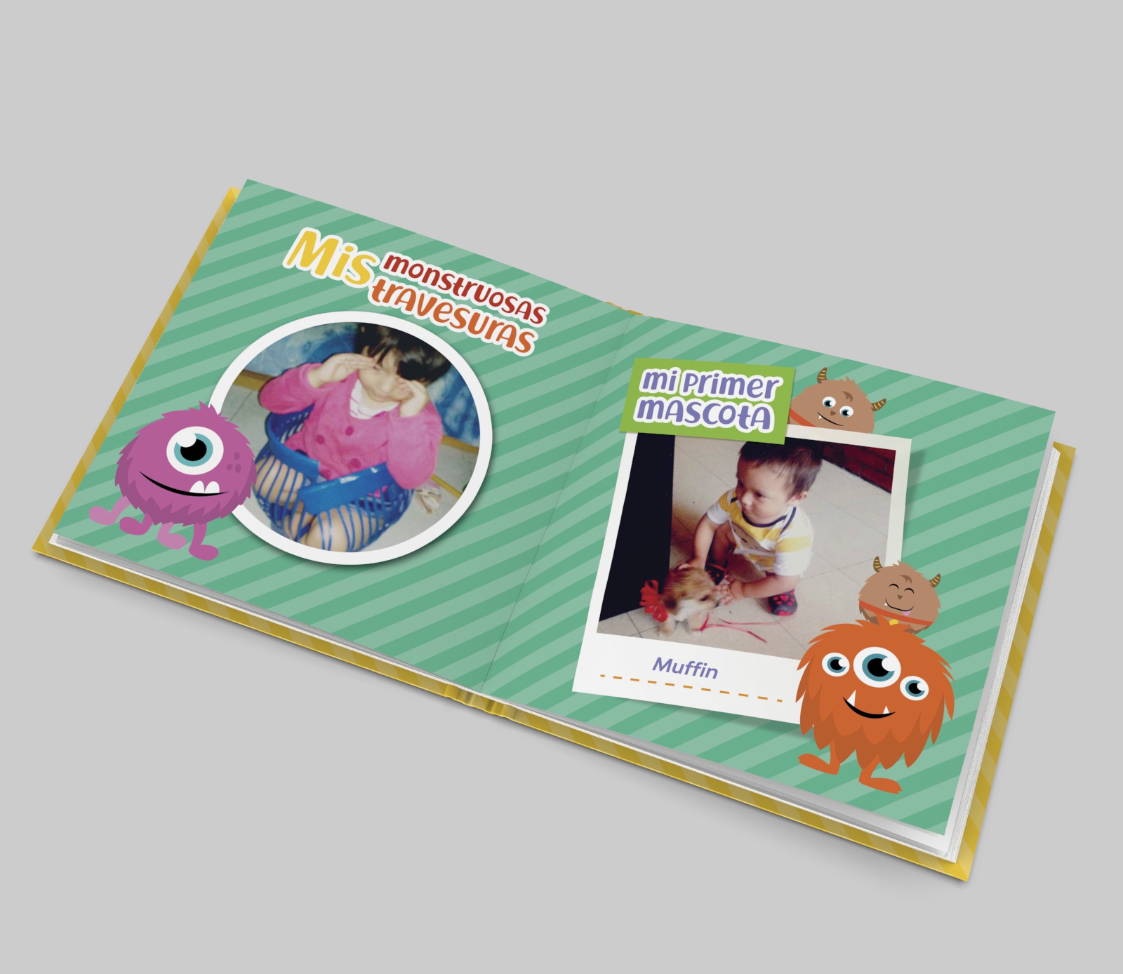 Photobook infantil + Porta retrato life