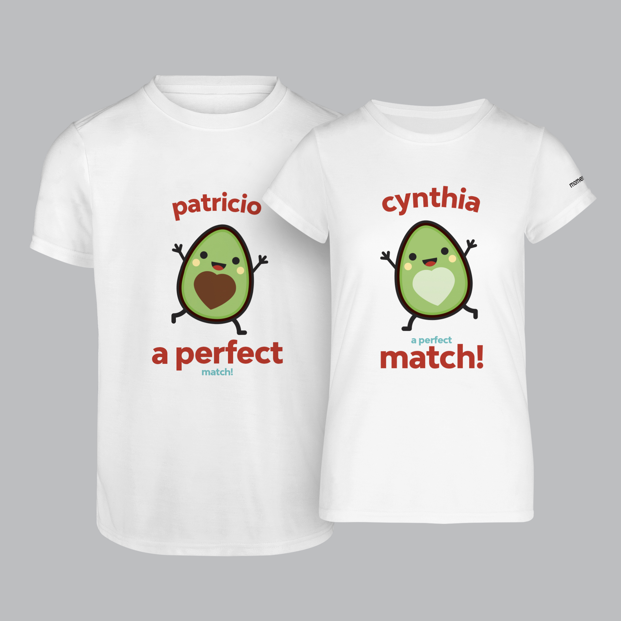 Set Playeras Perfect Match 