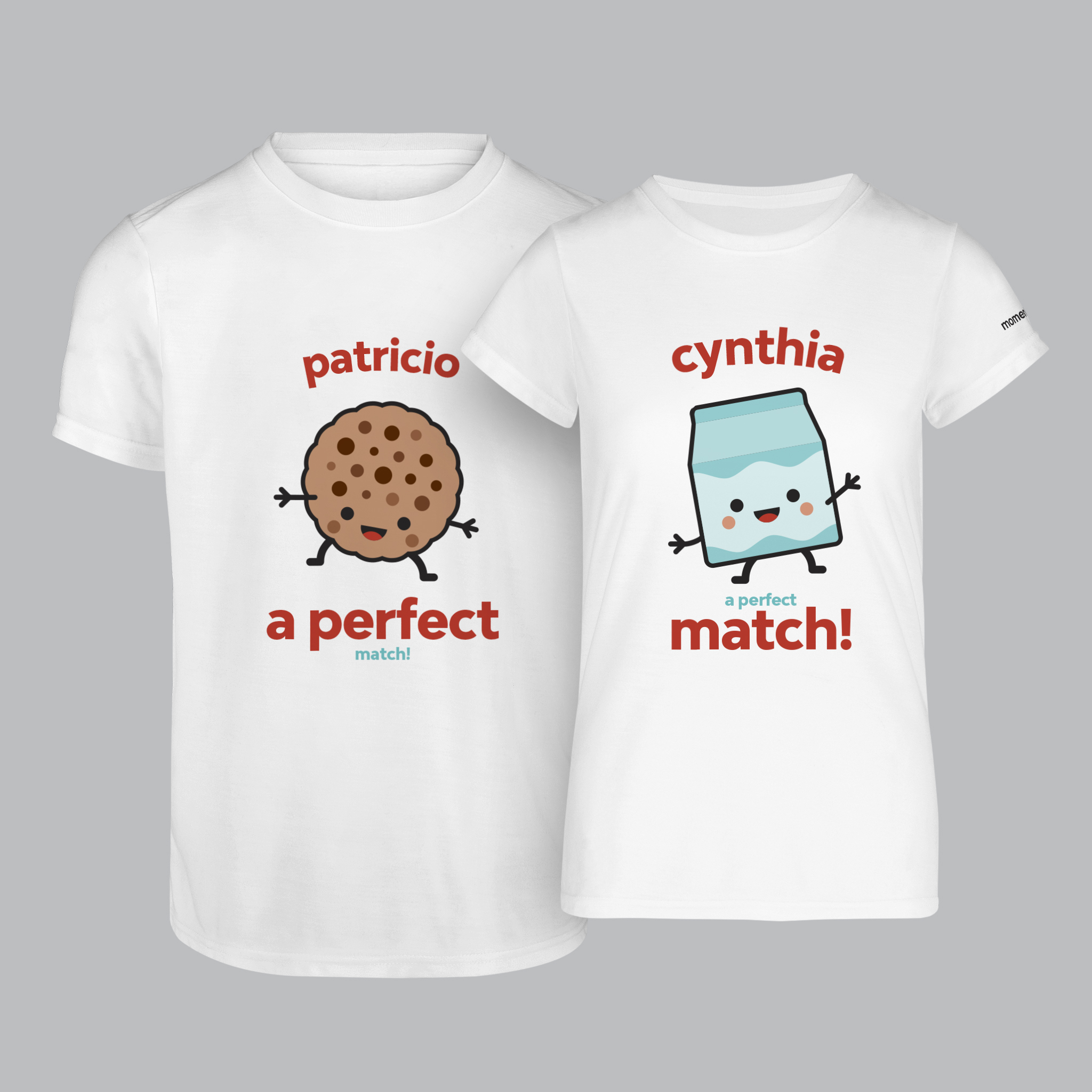 Set Playeras Perfect Match 